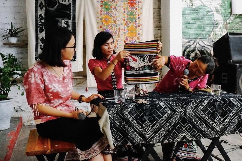 CHUYỆN HOA VĂN KỂ, Vải truyền thống người Thái, NGHỆ AN, 2017