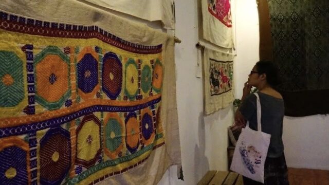 CHUYỆN HOA VĂN KỂ, Vải truyền thống người Thái, NGHỆ AN, 2017