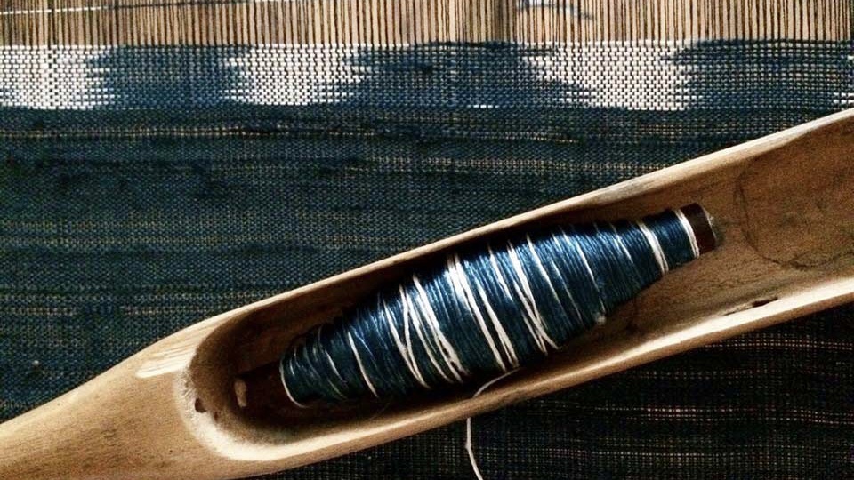 Workshop sợi bông, tơ lụa, nhuộm tự nhiên, dệt, thêu thủ công – Làng nghề Hoa Tiến, Nghệ An