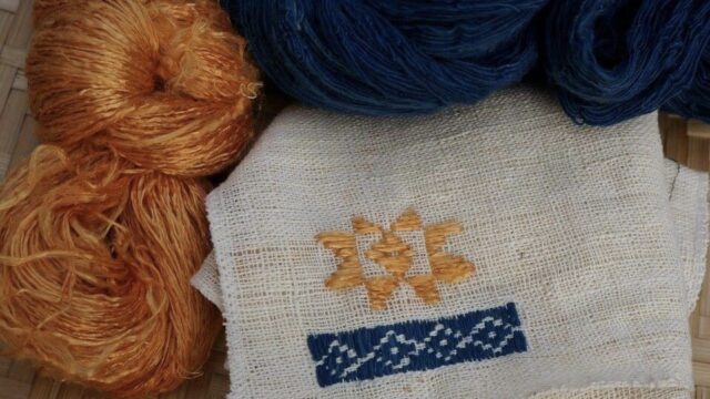 Homegrown Cotton & Silk, Natural Dye, Weaving, Embroidery Workshop – Hoa Tien Craft Village, Nghe An Province