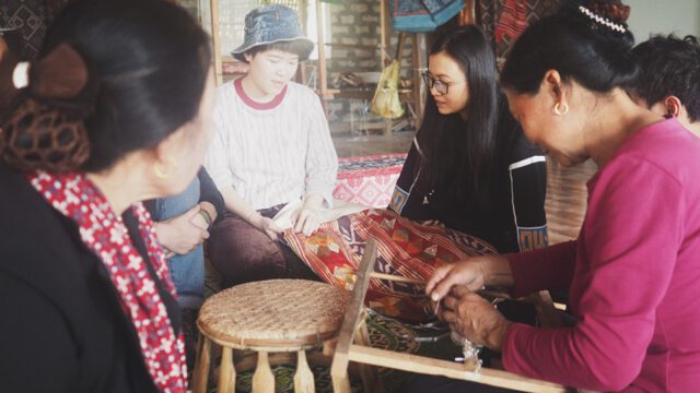 Homegrown Cotton & Silk, Natural Dye, Weaving, Embroidery Workshop – Hoa Tien Craft Village, Nghe An Province